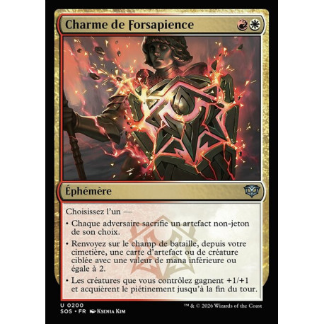 (Foil) Multicolore - Charme de Forsapience (U) [SOS]