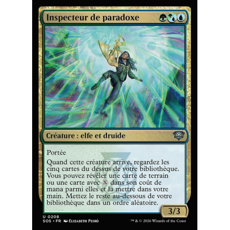 (Foil) Multicolore - Inspecteur de paradoxe (U) [SOS]
