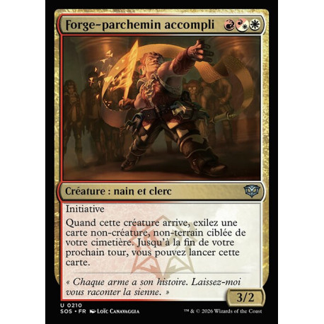 (Foil) Multicolore - Forge-parchemin accompli (U) [SOS]