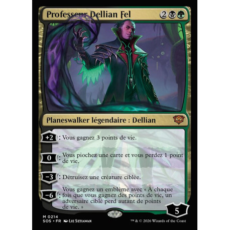 (Foil) Multicolore - Professeur Dellian Fel (V1) (M) [SOS]