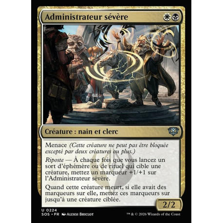 (Foil) Multicolore - Administrateur sévère (U) [SOS]