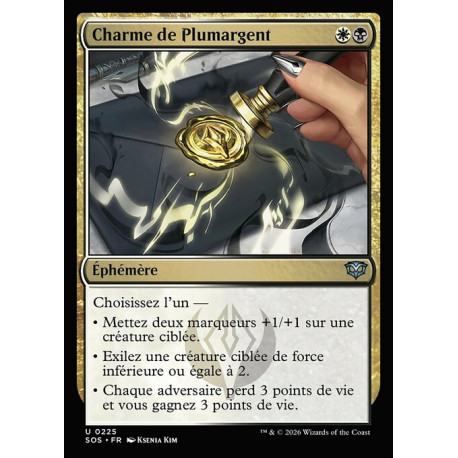 (Foil) Multicolore - Charme de Plumargent (U) [SOS]