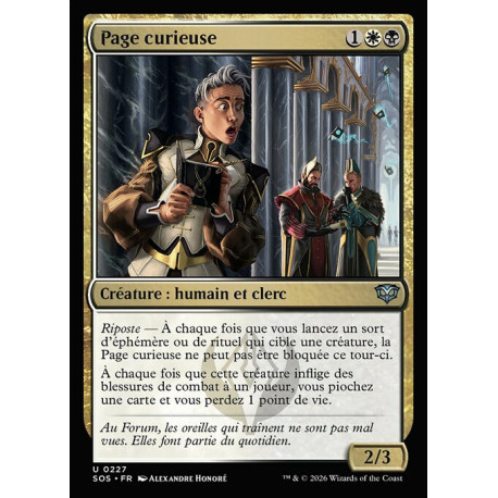 (Foil) Multicolore - Page curieuse (U) [SOS]
