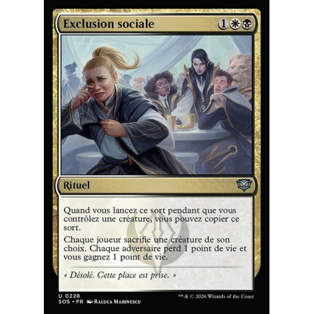 (Foil) Multicolore - Exclusion sociale (U) [SOS]