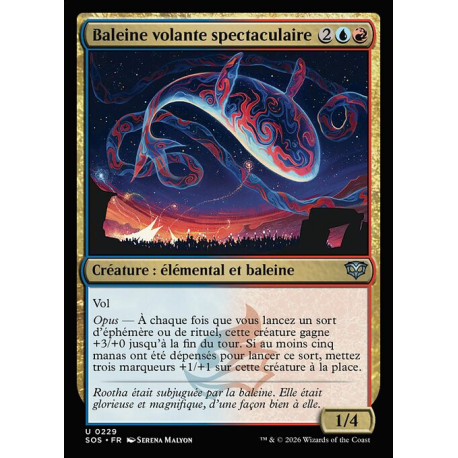 (Foil) Multicolore - Baleine volante spectaculaire (U) [SOS]