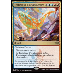 (Foil) Multicolore - Technique d’éclaboussure (R) [SOS]
