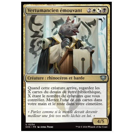 (Foil) Multicolore - Vertumancien émouvant (U) [SOS]