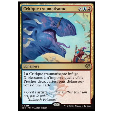 (Foil) Multicolore - Critique traumatisante (R) [SOS]