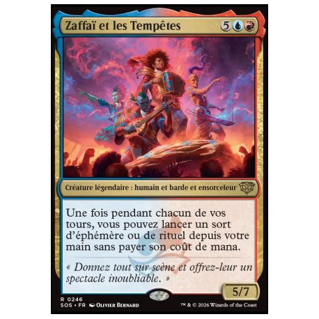 (Foil) Multicolore - Zaffaï et les Tempêtes (R) [SOS]