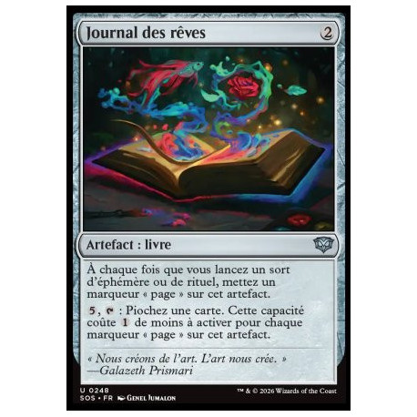 (Foil) Incolore - Journal des rêves (U) [SOS]