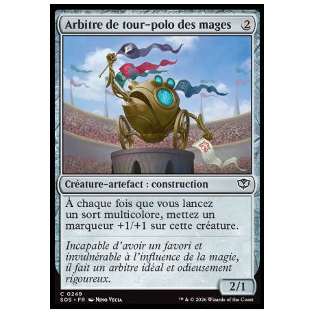 (Foil) Incolore - Arbitre de tour-polo des mages (C) [SOS]