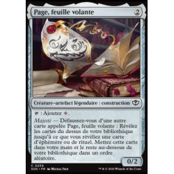 (Foil) Incolore - Page, feuille volante (C) [SOS]
