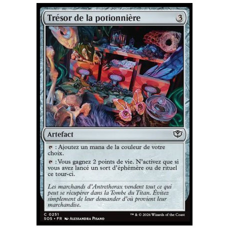 (Foil) Incolore - Trésor de la potionnière (C) [SOS]