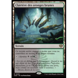 (Foil) Terrain - Clairière des oronges brunes (V1) (R) [SOS]