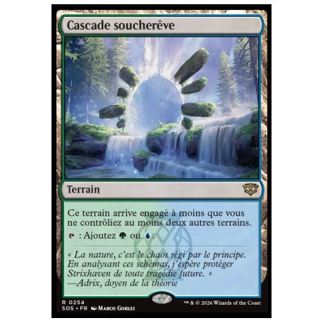 (Foil) Terrain - Cascade soucherêve (V1) (R) [SOS]
