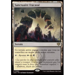 (Foil) Terrain - Sanctuaire fracassé (V1) (R) [SOS]