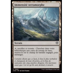 (Foil) Terrain - Immensité terramorphe (C) [SOS]