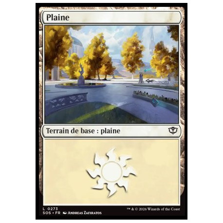 (Foil) Terrain - Plaine (V3) (L) [SOS]