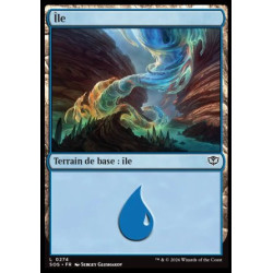 (Foil) Terrain - Île (V2) (L) [SOS]