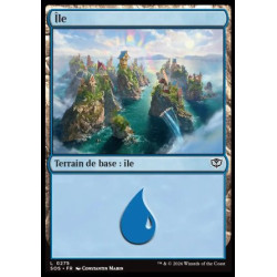 (Foil) Terrain - Île (V3) (L) [SOS]