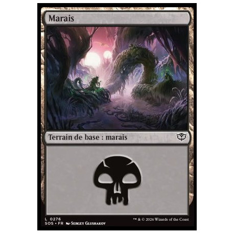 (Foil) Terrain - Marais (V2) (L) [SOS]
