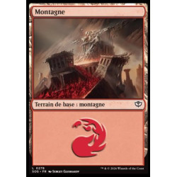 (Foil) Terrain - Montagne (V2) (L) [SOS]