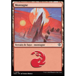 (Foil) Terrain - Montagne (V3) (L) [SOS]