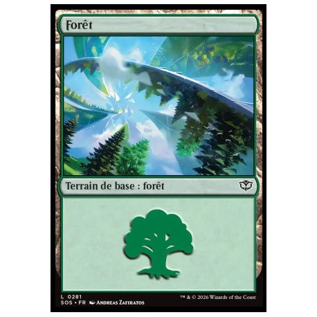 (Foil) Terrain - Forêt (V3) (L) [SOS]