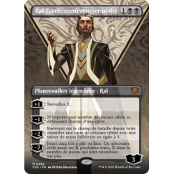 (Foil) Noire - Ral Zarek, conférencier invité (V2, Study Borderless) (M) [SOS]