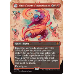 (Foil) Rouge - Chef-d'œuvre d'improvisation (V2, Field Notes) (M) [SOS]