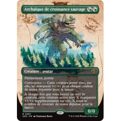 (Foil) Verte - Archaïque de croissance sauvage (V2, Field Notes) (R) [SOS]