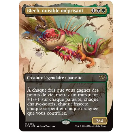 (Foil) Multicolore - Blech, nuisible méprisant (V2, Field Notes) (R) [SOS]