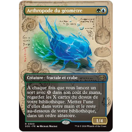 (Foil) Multicolore - Arthropode du géomètre (V2, Field Notes) (R) [SOS]