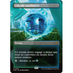 (Foil) Terrain - Cascade soucherêve (V2, Borderless) (R) [SOS]