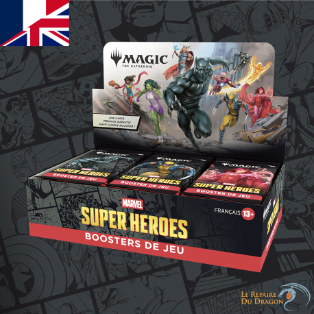 Display PLAY Boosters (de jeu) MARVEL Super Heroes - Magic The Gathering (Sortie le 19/06/26)
