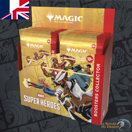 Display COLLECTOR Boosters MARVEL Super Heroes - Magic The Gathering (Sortie le 19/06/26)