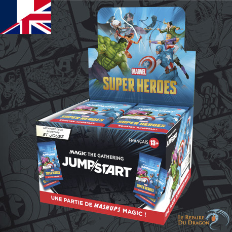 Display JUMPSTART Boosters MARVEL Super Heroes - Magic The Gathering (Sortie le 19/06/26)