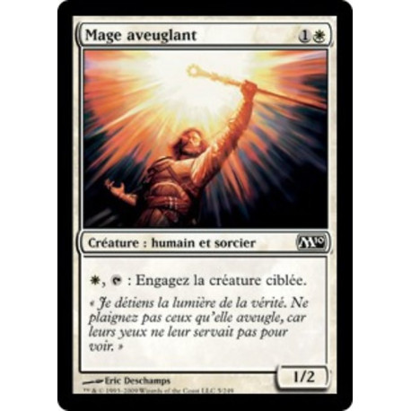 (Foil) Blanche - Mage aveuglant (C) [M10]