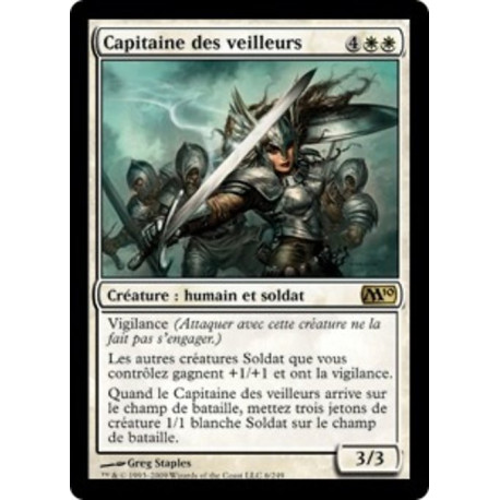 (Foil) Blanche - Capitaine des veilleurs (R) [M10]