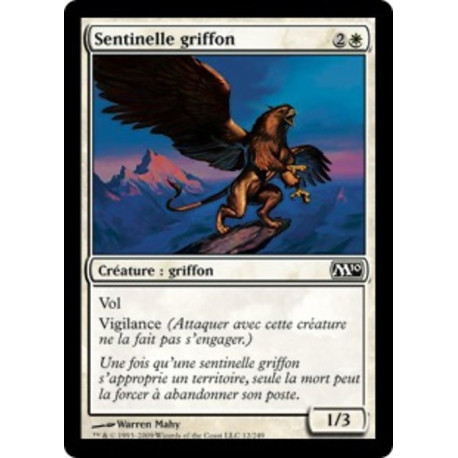 (Foil) Blanche - Sentinelle griffon (C) [M10]