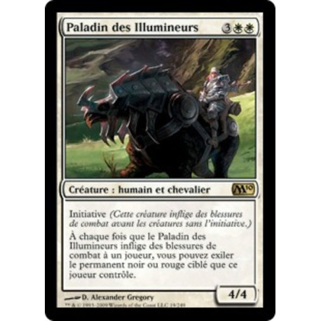 (Foil) Blanche - Paladin des Illumineurs (R) [M10]