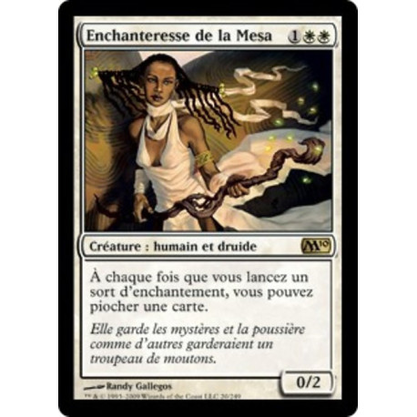(Foil) Blanche - Enchanteresse de la Mesa (R) [M10]