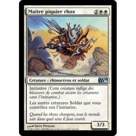 (Foil) Blanche - Maître piquier rhox (U) [M10]