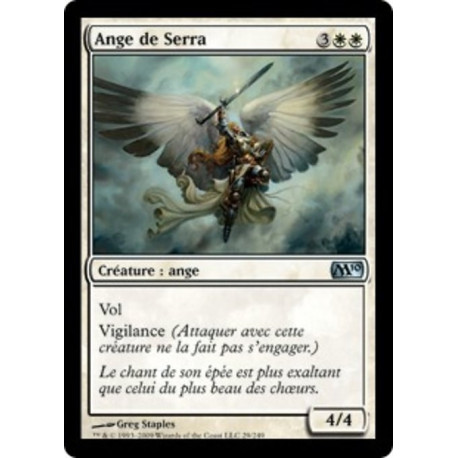 (Foil) Blanche - Ange de Serra (U) [M10]