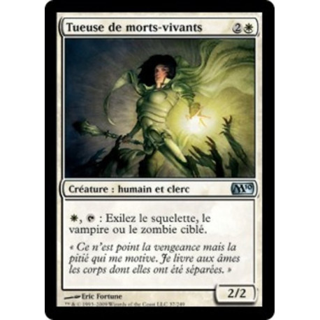 (Foil) Blanche - Tueuse de morts-vivants (U) [M10]