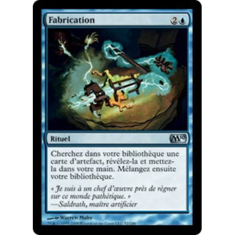 (Foil) Bleue - Fabrication (U) [M10]