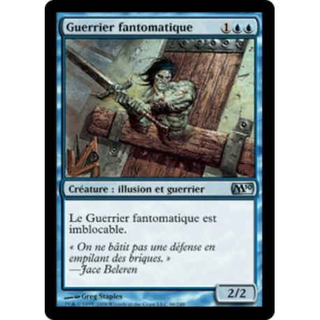 (Foil) Bleue - Guerrier fantomatique (U) [M10]