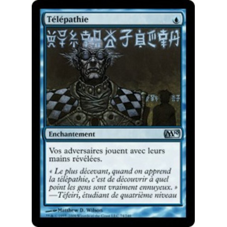 (Foil) Bleue - Télépathie (U) [M10]