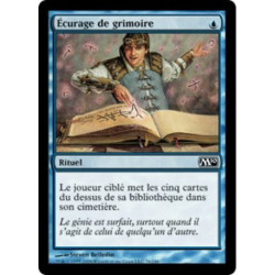 (Foil) Bleue - Écurage de grimoire (C) [M10]