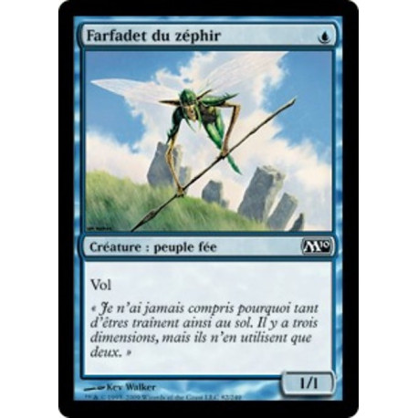 (Foil) Bleue - Farfadet du zéphir (C) [M10]